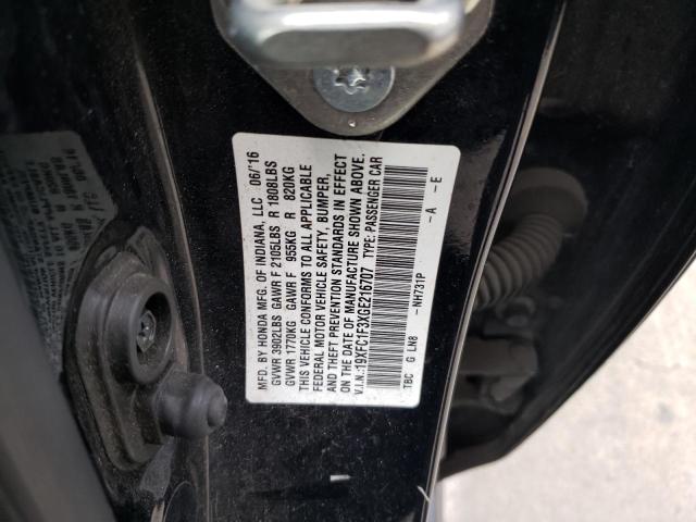 19XFC1F3XGE216707 Honda CIVIC EX