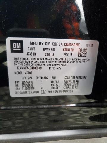 KL4MMFSL3NB086331 Buick Encore Gx Essence