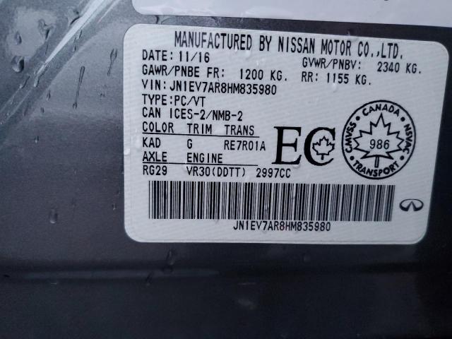 JN1EV7AR8HM835980 Infiniti Q50 Premium