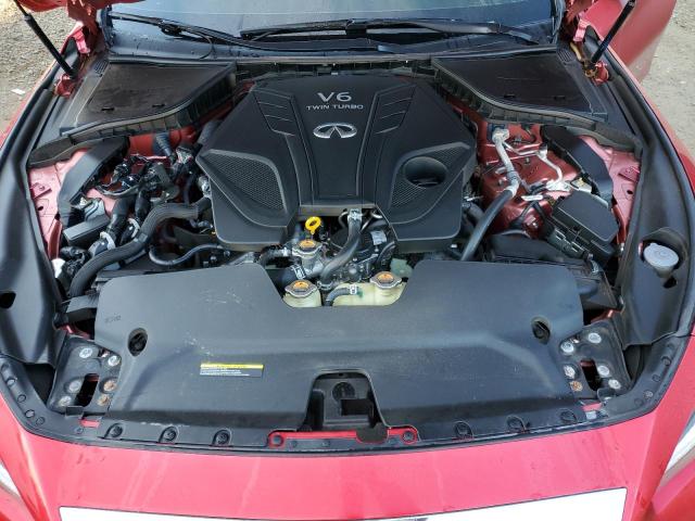 JN1FV7AP0LM630374 Infiniti Q50 Red Sport 400
