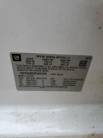 1GTV2UEC8FZ437078 GMC Sierra K1500 Sle