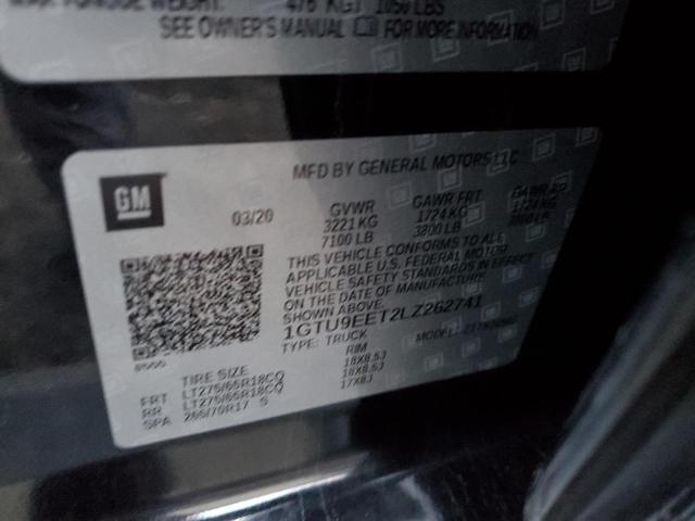 1GTU9EET2LZ262741 GMC Sierra K1500 At4