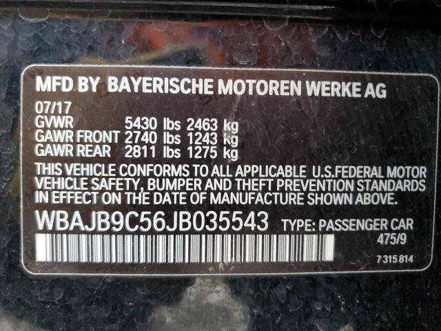 WBAJB9C56JB035543 BMW M550xi