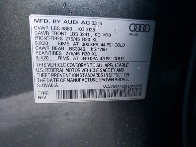 WA1DGAFE2FD018856 Audi Q7 Prestige
