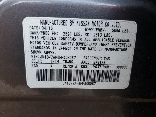 JN1BV7AR4FM408067 Infiniti Q50 BASE