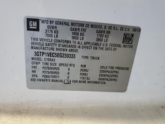3GTP1VEC5EG239333 GMC Sierra C1500 Slt