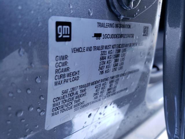 1GCUDDED8RZ174738 Chevrolet Silverado K1500 Lt