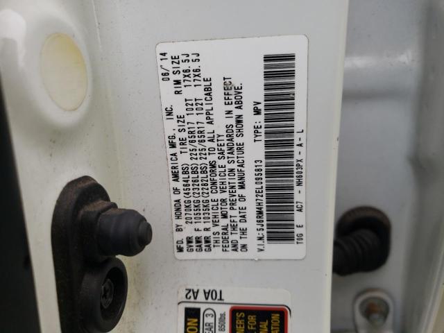 5J6RM4H72EL095813 Honda CR-V EXL