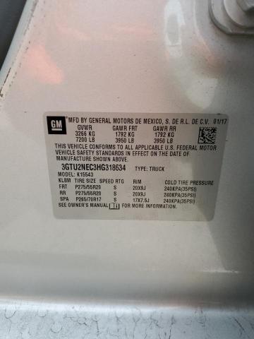 3GTU2NEC3HG318634 GMC Sierra K1500 Slt