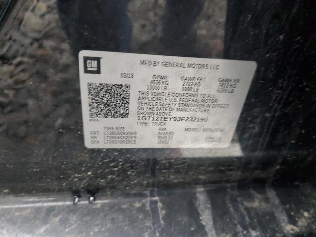 1GT12TEY9JF232190 GMC Sierra K2500 Slt