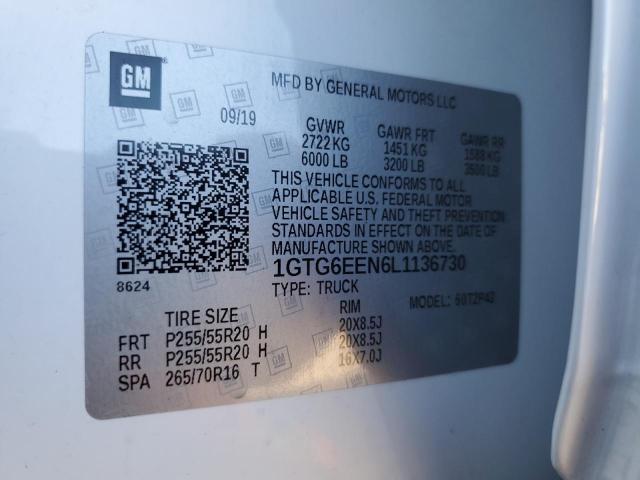 1GTG6EEN6L1136730 GMC Canyon Denali