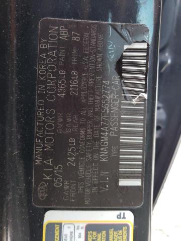 KNAGM4A77F5652774 KIA Optima Lx