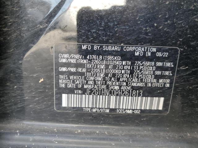 JF2GTHNC0PH261813 Subaru Crosstrek Limited