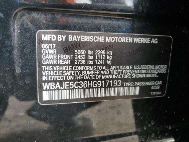 WBAJE5C36HG917193 BMW 540 I