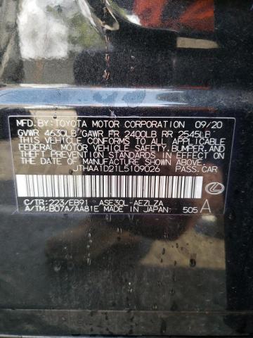 JTHAA1D21L5109026 Lexus IS 300