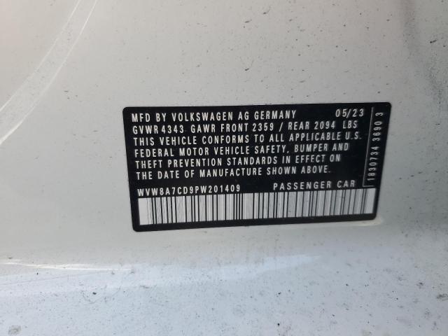 WVW8A7CD9PW201409 Volkswagen Gti 40th Anniversary