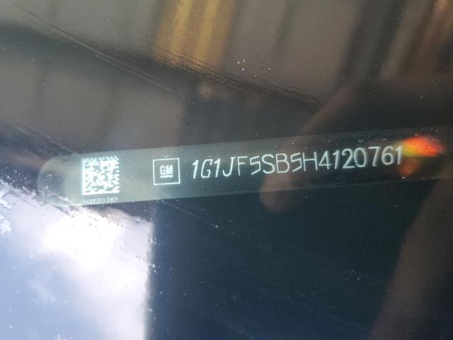 1G1JF5SB5H4120761 Chevrolet Sonic Premier
