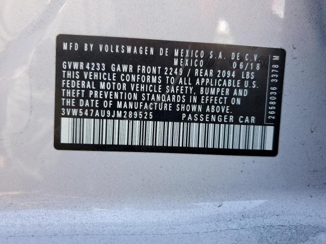 3VW547AU9JM289525 Volkswagen GTI S