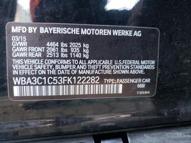 WBA3C1C53FK122282 BMW 328 I Sulev