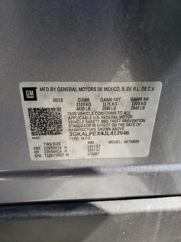 3GKALPEX4JL413946 GMC Terrain Slt