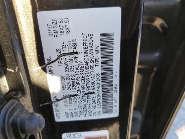 5J6RW2H51HL012406 Honda CR-V EX
