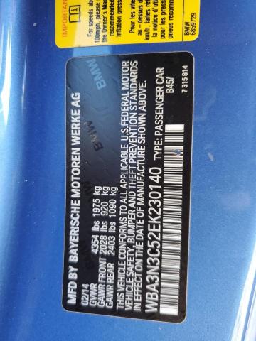 WBA3N3C52EK230140 BMW 428 I