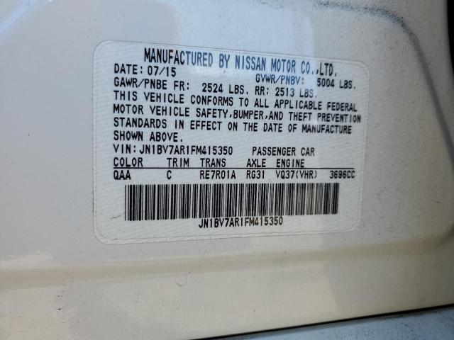 JN1BV7AR1FM415350 Infiniti Q50 BASE