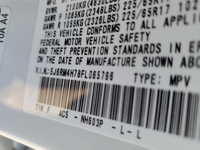 5J6RM4H78FL065796 Honda CR-V EXL