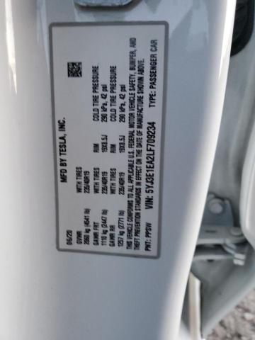 5YJ3E1EA2LF709234 Tesla MODEL 3