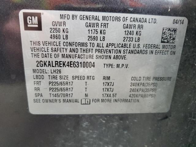 2GKALREK4E6310004 GMC Terrain Sle