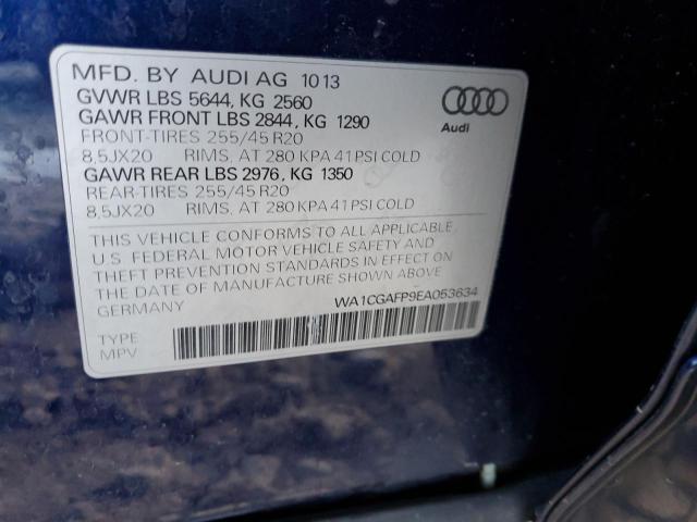 WA1CGAFP9EA053634 Audi Sq5 Premium Plus