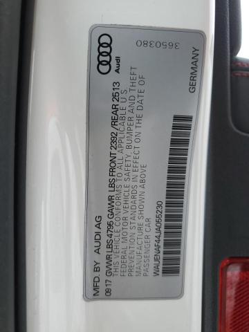 WAUENAF44JA055230 Audi A4 Premium Plus