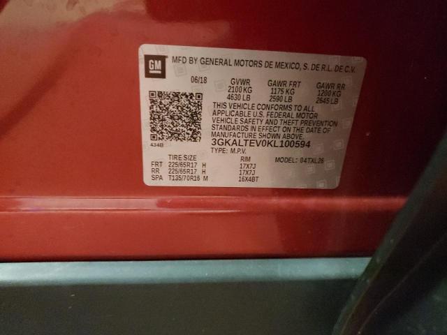 3GKALTEV0KL100594 GMC Terrain Sle