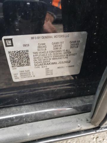 5GAERAKW6LJ152612 Buick Enclave Preferred