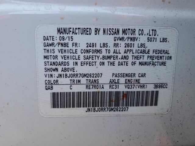 JN1BJ0RR7GM262207 Infiniti QX50