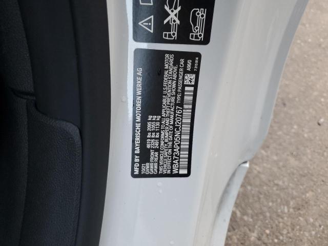 WBA73AP05NCJ20767 BMW 430xi