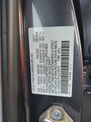 5J8TB3H77HL018775 Acura Rdx Advance