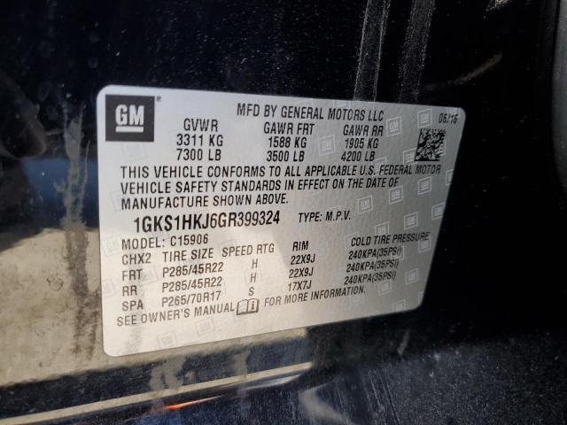 1GKS1HKJ6GR399324 GMC YUKON XL DENALI