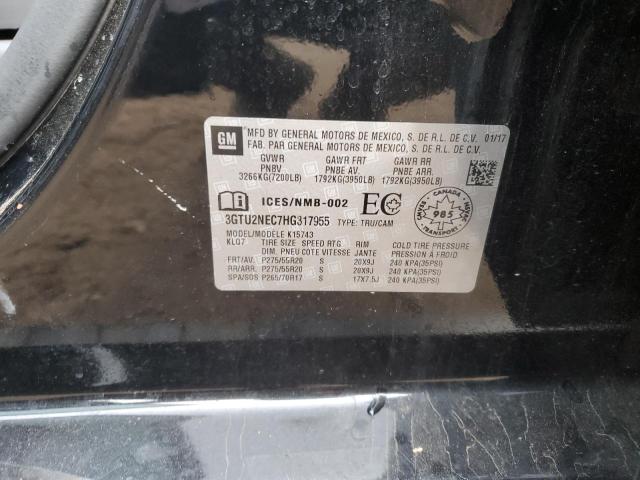 3GTU2NEC7HG317955 GMC Sierra K1500 Slt