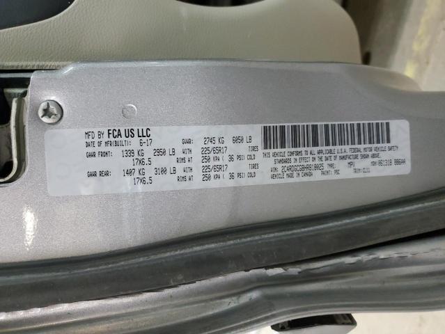 2C4RDGCG8HR818025 Dodge Grand Caravan Sxt