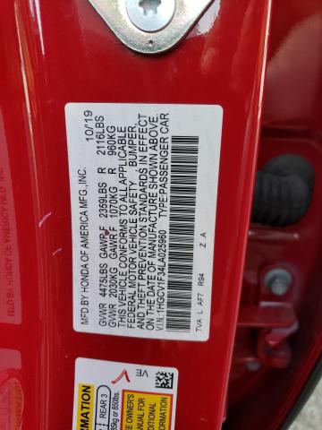 1HGCV1F34LA025960 Honda Accord Sport