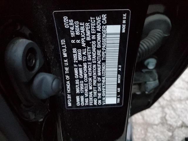 SHHFK7H64LU225631 Honda CIVIC EX
