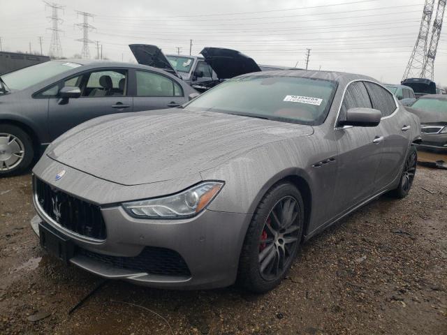 2015 Maserati Ghibli S მანქანა იყიდება აუქციონზე, vin: ZAM57RTA1F1136954, აუქციონის ნომერი: 78492583