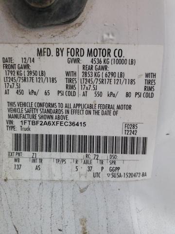 1FTBF2A6XFEC36415 Ford F250 Super Duty