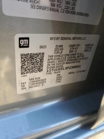 1GTUUEELXPZ308501 GMC Sierra K1500 At4