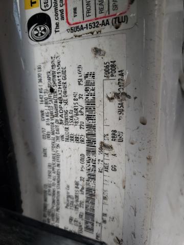 3FADP4BJ3HM113563 Ford FIESTA SE