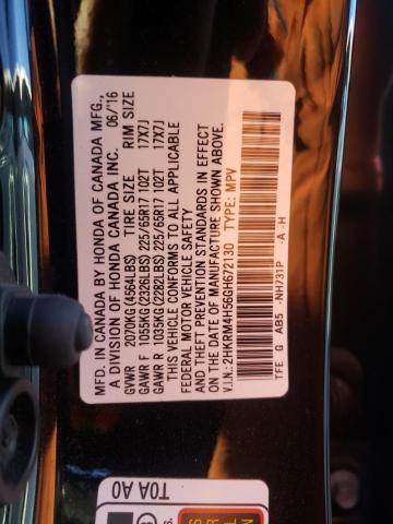 2HKRM4H56GH672130 Honda CR-V EX