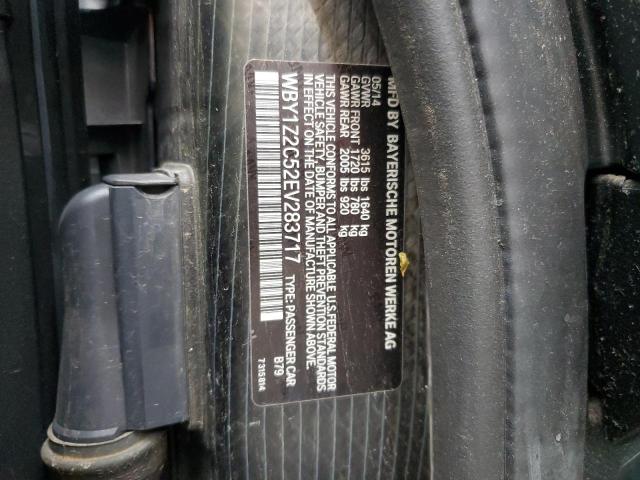 WBY1Z2C52EV283717 BMW I3 Bev