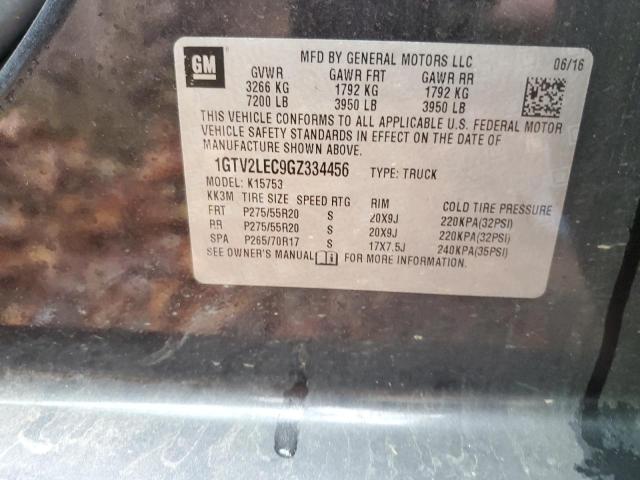 1GTV2LEC9GZ334456 GMC Sierra K1500