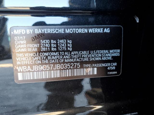 WBAJB9C57JB035275 BMW M550xi